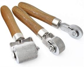 img 3 attached to Enhance Car Soundproofing with KONPWAY Car 🚗 Sound Deadening Roller - 3 Pack Metal Installation Tool