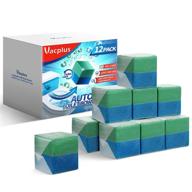 efficient cleaning solution: vacplus automatic toilet bowl cleaner tablets (12 pack) for sparkling bathrooms & odor-free toilets, va-t169 logo