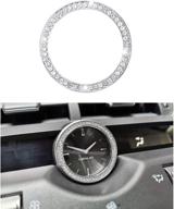 🕒 stylish 1797 crystal clock: bling accessories for lexus nx200/nx300, time cap covers, interior decoration for men and women logo