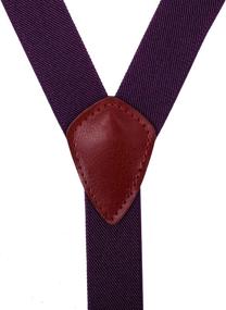 img 2 attached to CEAJOO Mens Suspenders Adjustable Back Men's Accessories ~ Ties, Cummerbunds & Pocket Squares