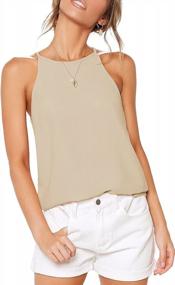 img 4 attached to Women'S Summer Tank Tops: LouKeith Sleeveless Tees & Printed Blouses