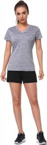 img 2 attached to Stay Dry And Comfortable During Workouts With Xelky Women'S Moisture-Wicking Athletic T-Shirts - 3-4 Pack
