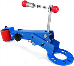 img 4 attached to Heavy Duty Wheel Arch Roller Flaring Former For Automobile Maintenance - Goplus Fender Roller Reforming Tool (Blue)