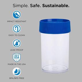 img 3 attached to Clear 32-Ounce Nalgene Outdoor Storage Container