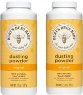 👶 burt's bees baby dusting: all-natural 7.5 ounce product for gentle baby skin логотип