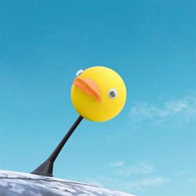 img 3 attached to YGMONER Yellow Duck Car Antenna Topper - Antenna Ball (Duck)