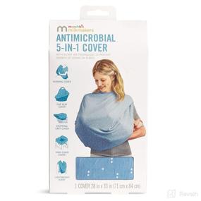 img 3 attached to 🤱 Munchkin Milkmakers 5-in-1 Nursing Cover with Antimicrobial Features, Hipsteria Dots