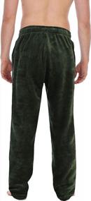 img 2 attached to 👔 Gioberti Charcoal Super Plush Men's Clothing Pajama Set