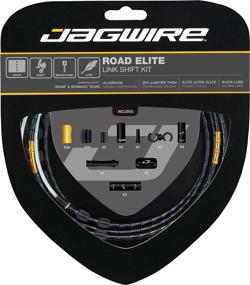 img 4 attached to Jagwire JCK750 Road Elite Link Shift Kit Black, 2300MM