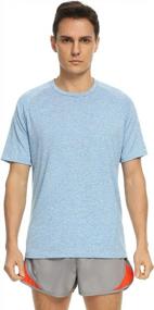 img 2 attached to Stay Cool And Comfy With Xelky Men'S Moisture-Wicking Athletic Tees - Perfect For Fitness And Workouts