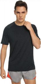 img 3 attached to Stay Cool And Comfy With Xelky Men'S Moisture-Wicking Athletic Tees - Perfect For Fitness And Workouts