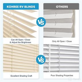 img 3 attached to 🏕️ Convenient and Stylish Kohree RV Blinds Shades for Your RV Trailer Camper (26”W x 24”L)