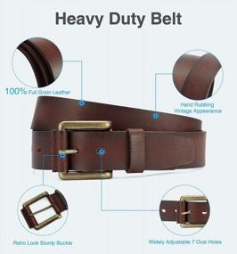 img 2 attached to Double Casual Chaoren Leather Belts