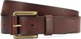 img 4 attached to Double Casual Chaoren Leather Belts