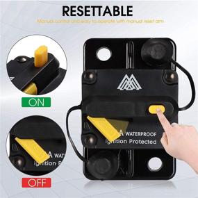 img 2 attached to M1A2 Circuit Breaker Waterproof Resettable Replacement Parts