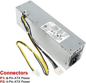 img 2 attached to Dell Optiplex 3020 7020 9020 Precision T1700 SFF Replacement Power Supply R7PPW 3XRJ0 V9MVK FP16X NT1XP YH9D7 255W L255AS-00 PS-3261-2DF H255ES-00 D255AS-00