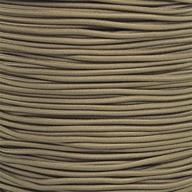 🔴 coyote brown 25-inch shock cord roll - 1/8 inch diameter логотип