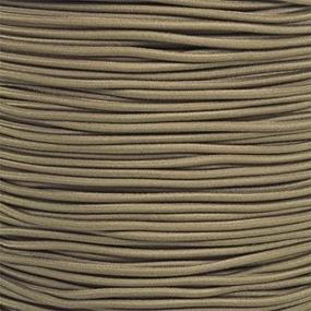 img 3 attached to 🔴 Coyote Brown 25-inch Shock Cord Roll - 1/8 inch Diameter