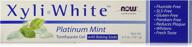 🦷 xyliwhite toothpaste platinum 6, 4 ounces - enhanced food formula logo