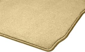 img 2 attached to GG Bailey D2677A-F1A-BGE Front Set Custom Fit Floor Mats For Select Land Rover Defender 90 Models - Nylon Fiber (Beige)