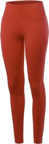 img 3 attached to Soft Cotton High-Waisted Leggings For Women - Full Length And Comfortable Fit By A2Y