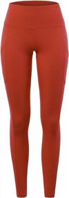 img 4 attached to Soft Cotton High-Waisted Leggings For Women - Full Length And Comfortable Fit By A2Y