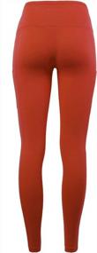 img 2 attached to Soft Cotton High-Waisted Leggings For Women - Full Length And Comfortable Fit By A2Y