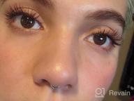 img 1 attached to Wispies Fake Eyelashes Wenida 5 Pairs 100% Handmade Reusable Long Strip Lashes Natural Look False Eyelashes review by Jamel Ochoa