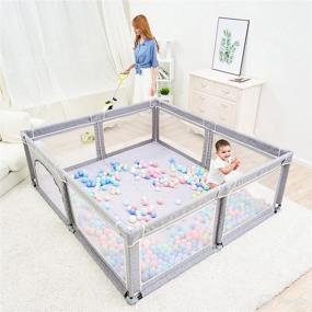 img 2 attached to 🧸 Kids' Playpens for Toddlers and Infants at Home Store