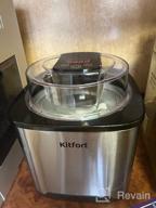 img 2 attached to Ice cream maker Kitfort KT-1809 stainless steel review by Ada Falkowska ᠌