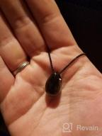 картинка 1 прикреплена к отзыву Хранимые воспоминания: Маленькое ожерелье для кремации в форме слезы - кулон-подарок с прахом мамы для женщин от Ryan Hill