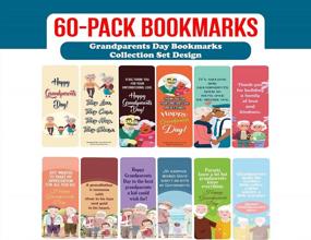 img 3 attached to 10 Sets Of 6 Creanoso Grandparents Day Bookmarks - Daily Inspiration For Adults And Professionals