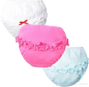 img 2 attached to JIEYA Cotton Underwear Bow Knot Panties Apparel & Accessories Baby Girls ~ Clothing