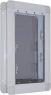 🚪 ideal pet products aluminum insulator extra large dog door logo