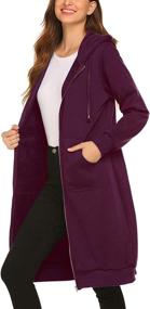 img 2 attached to Elesol Womens Sweatshirt Hoodies Outerwear Women's Clothing via Coats, Jackets & Vests