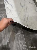 img 1 attached to SoHome Marble White Anti-Fatigue Kitchen Mat: Non-Slip, Stain-Resistant & Easy To Clean! review by Dave Calabro