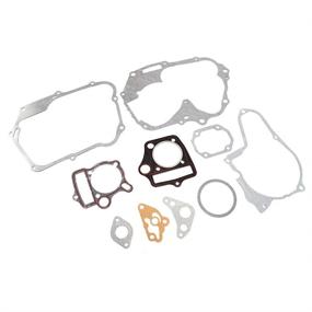 img 1 attached to 🛠️ Suuonee Engine Gasket Set, Suitable for Chinese ATVs, Dirt Bikes, Go Karts - 50cc to 125cc Cylinder Head Gasket, Stator, Clutch, Intake Gasket Seal Kit