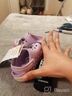 img 1 attached to Lavender Unicorn Crocs: Stylish Unisex Shoes for Toddlers - Clogs & Mules review by Evan Calvert