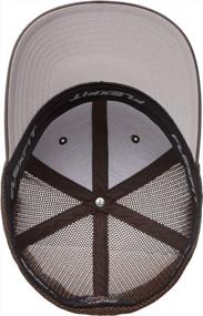 img 1 attached to Men'S Flexfit Trucker Cap With Breathable Mesh Fabric