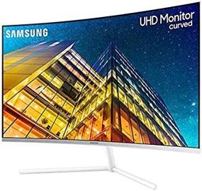 img 2 attached to Immersive Samsung Class Curved Monitor LU32R591CWNXZA 3840X2160 - Elevate Your Viewing Experience