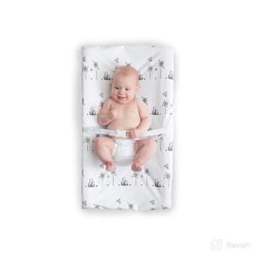 img 4 attached to 🐻 Comfortable Waterproof Changing Pad Cover with Soft Plush Minky Fabric - Bears by JumpOff Jo