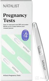 img 4 attached to 🌟 Natalist Early Pregnancy Test Kit for Women - Clear & Accurate Results, Rapid Detection, 5 Days Prior to Missed Period - 4 Count