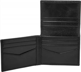 img 2 attached to 👔 Reliable Fossil Men's Execufold Wallet in Derrick Brown - A Must-Have Men's Accessory