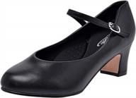 stelle 1.5"/2" women character dance shoes ankle strap heels for ballroom salsa tango flamenco latin logo