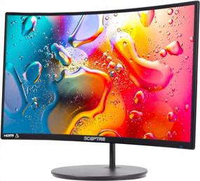 img 2 attached to Sceptre C248W-1920RN Curved Monitor: 75Hz, Adaptive Sync, Built-in Speakers