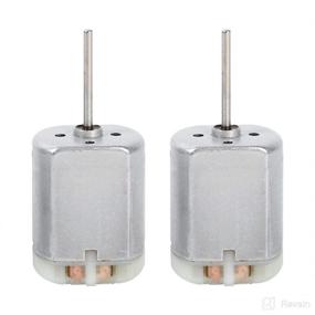 img 3 attached to 🚗 12V DC Car Door Lock Actuator Motor 22mm D Spindle Shaft Power Locking Repair Engine FC-280SC-20150, 1 Pair