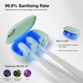 img 3 attached to Advanced Rechargeable Oral Care: Antibacterial Toothbrush Sterilizer