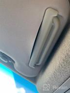 img 1 attached to Toyota Highlander Sun Visor Replacement - Passenger Side With Light (2008-2013) By SAILEAD review by Kevin Parker