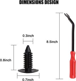 img 2 attached to MOSNAI Fasteners Retainer Fastener Electric