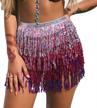 munafie women's belly dance hip scarf skirt for festivals and performances logo